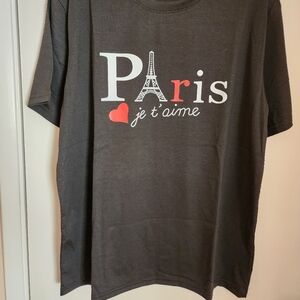 NWOT. Unisex Paris T-shirt